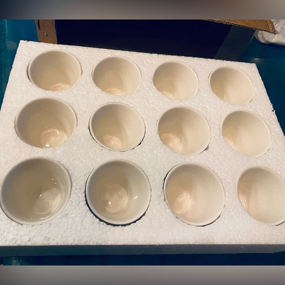 NEW Do a shot for the Texas Longhorns ! Set of 12 ceramic Shot Glasses NIB - Picture 4 of 5